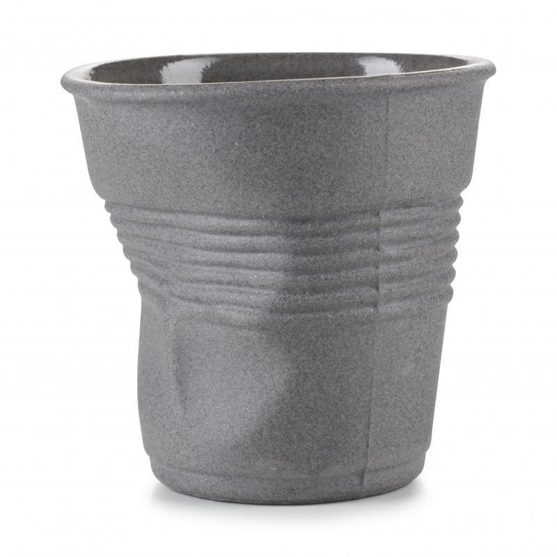 REVOL 100% RECYCLAY CAPPUCCINO FROISSÉS TUMBLER - 6.25 OZ - Mabrook Hotel Supplies