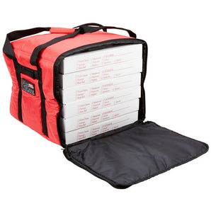 RUBBERMAID PROSERVE® PIZZA/CATERING/SANDWICH DELIVERY BAG RED MEDIUM - Mabrook Hotel Supplies