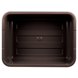 CAMBRO POLYETHYLENE CAMBOX DARK BROWN - Mabrook Hotel Supplies