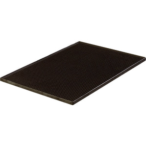 SERVICE MAT 12''X18'' BLACK - Mabrook Hotel Supplies