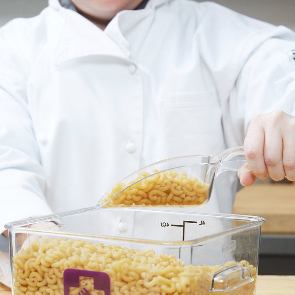 CAMBRO, POLYCARBONATE SCOOP- CLEAR 6 oz - Mabrook Hotel Supplies