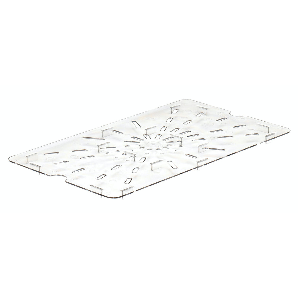 Cambro, GN 1/1 Polycarbonate Lid and Drain Shelf , CLEAR - Mabrook Hotel Supplies