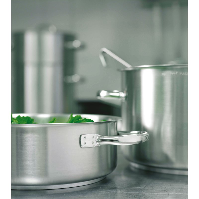 Sauce pot with 2 Handles Series 1000 S/Steel - Mabrook Hotel Supplies