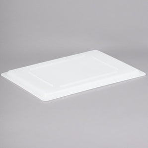 CAMBRO, POLYETHYLENE FLAT LID FOR FOOD STORAGE CONTAINERS- WHITE - Mabrook Hotel Supplies