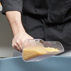 RUBBERMAID BOUNCER® CONTOUR SCOOP 32 OZ CLEAR - Mabrook Hotel Supplies