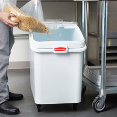 RUBBERMAID, PROSAVE INGREDIENT STORAGE BIN - WHITE 30 GAL - Mabrook Hotel Supplies