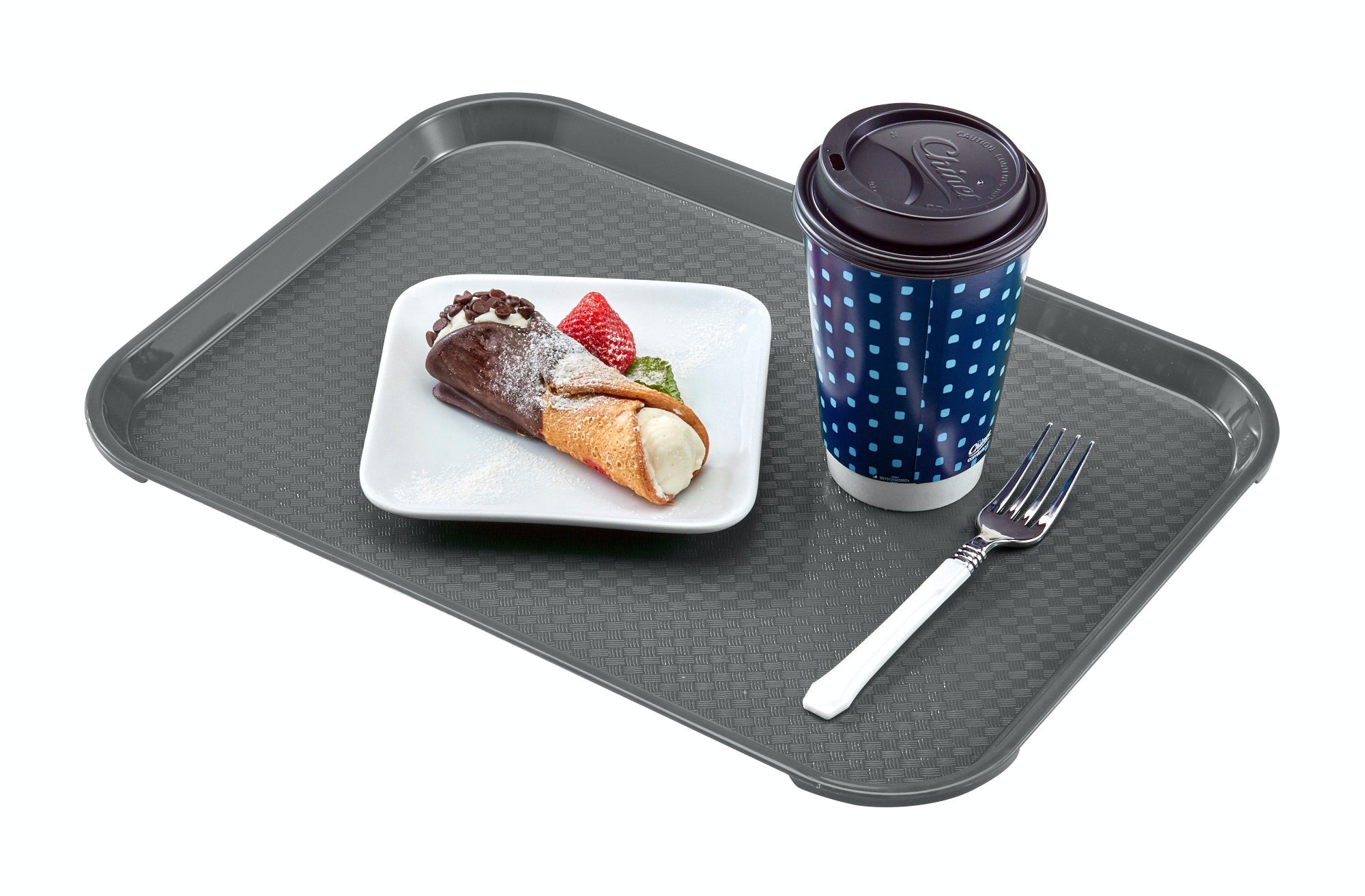 CAMBRO FAST FOOD TRAY PEARL GREY - 30X41 CM - Mabrook Hotel Supplies
