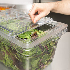 Cambro, Flat lid for Polycarbonate food storage box and Drain Shelf , CLEAR - Mabrook Hotel Supplies