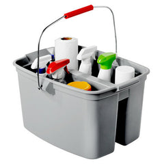 RUBBERMAID 19 QT DOUBLE PAIL, GRAY - Mabrook Hotel Supplies