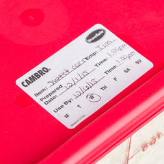 CAMBRO, PRODUCT LABEL ROLL  - 250 - Mabrook Hotel Supplies