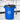 RUBBERMAID, BRUTE ROUND RECYCLING TRASH CAN - BLUE - Mabrook Hotel Supplies