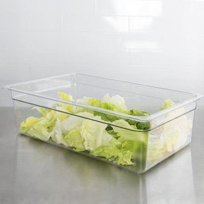 Cambro, GN 1/1 Polycarbonate food pan, CLEAR - Mabrook Hotel Supplies