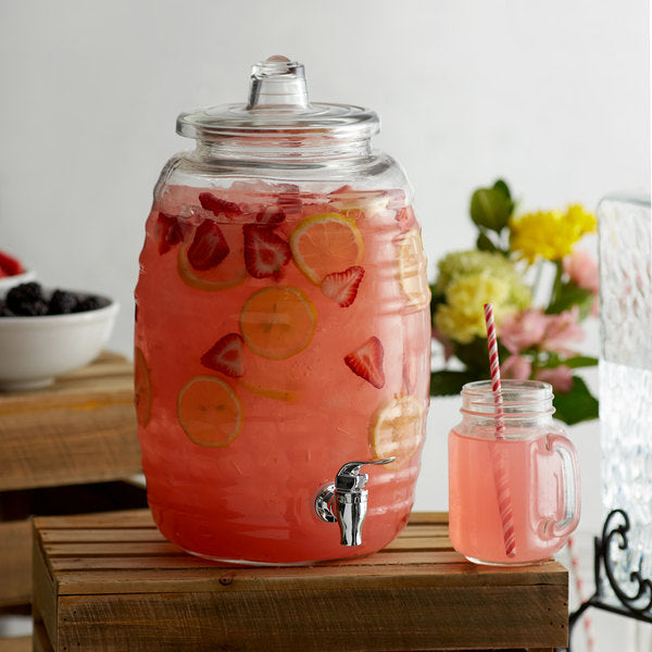 TABLECRAFT BEVERAGE DISPENSER BEEHIVE GLASS 9L - Mabrook Hotel Supplies