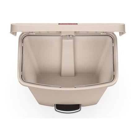 SLIM JIM 50L/13G FS METAL STEP ON BEIG - Mabrook Hotel Supplies