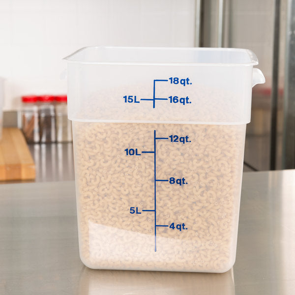 Cambro, Translucent Square Food Storage Container - Mabrook Hotel Supplies