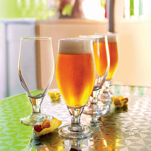 "CERVOISE STEMGLASS, CAP: 38CL/12.5OZ, DIA: 7.7CM, HEIGHT: 17" - Mabrook Hotel Supplies