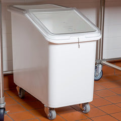 CAMBRO INGREDIENT BIN WITH SLIDE BACK LID - 27 GALLON - Mabrook Hotel Supplies