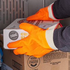 SAN JAMAR TEXTURED INSULATED  SUPER FLEX FROZEN FOOD GLOVE - Mabrook Hotel Supplies