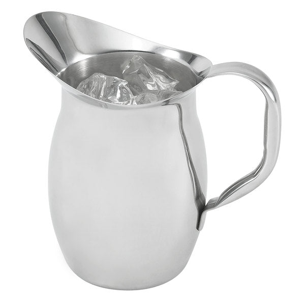 PITCHER BELL SHAPED, 2 QUART, STAINLESS STEEL - Mabrook Hotel Supplies