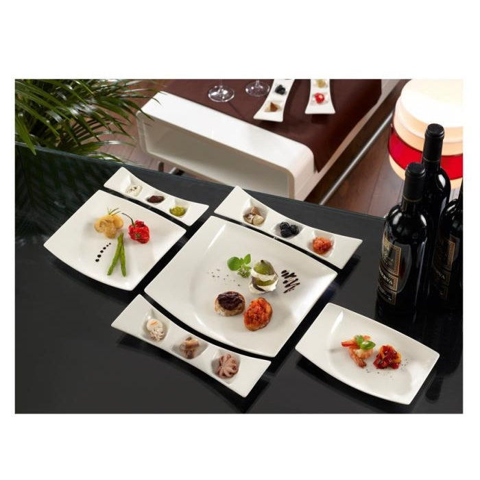 RAK MAZZA SQUARE FLAT PLATE - Mabrook Hotel Supplies