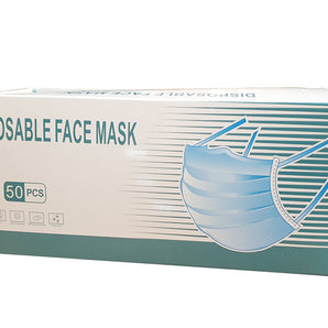 Disposable Face Mask ( 50 pcs) - Mabrook Hotel Supplies