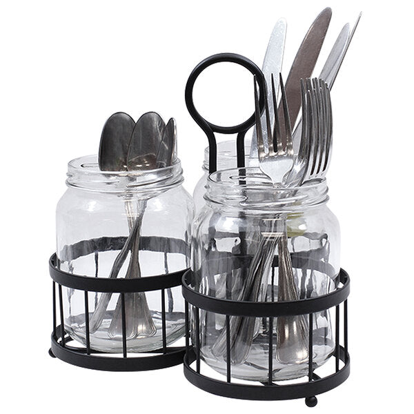 TABLECRAFT CASH & CARRY MERENDA COLLECTION CUTLERY HOLDER - Mabrook Hotel Supplies