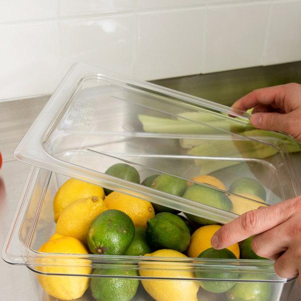 Cambro, GN 1/2 Polycarbonate Lid and Drain Shelf , CLEAR - Mabrook Hotel Supplies
