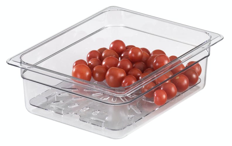 Cambro, GN 1/2 Polycarbonate Lid and Drain Shelf , CLEAR - Mabrook Hotel Supplies