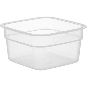 CAMBRO, POLYPROPYLENE FOOD STORAGE CONTAINER, TRANSCLUCENT - 1/2 QT - Mabrook Hotel Supplies