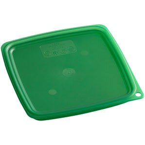 CAMBRO, POLYPROPYLENE SQUARE LID - GREEN - Mabrook Hotel Supplies