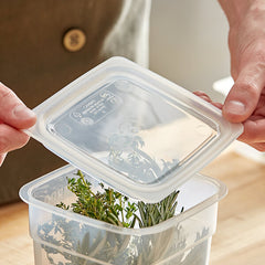 CAMBRO, POLYPROPYLENE SQUARE LID, TRANSCLUCENT - Mabrook Hotel Supplies