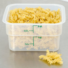 Cambro, Translucent Square Food Storage Container - Mabrook Hotel Supplies