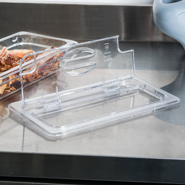 Cambro, GN 1/3 Polycarbonate Lid and Drain Shelf , CLEAR - Mabrook Hotel Supplies