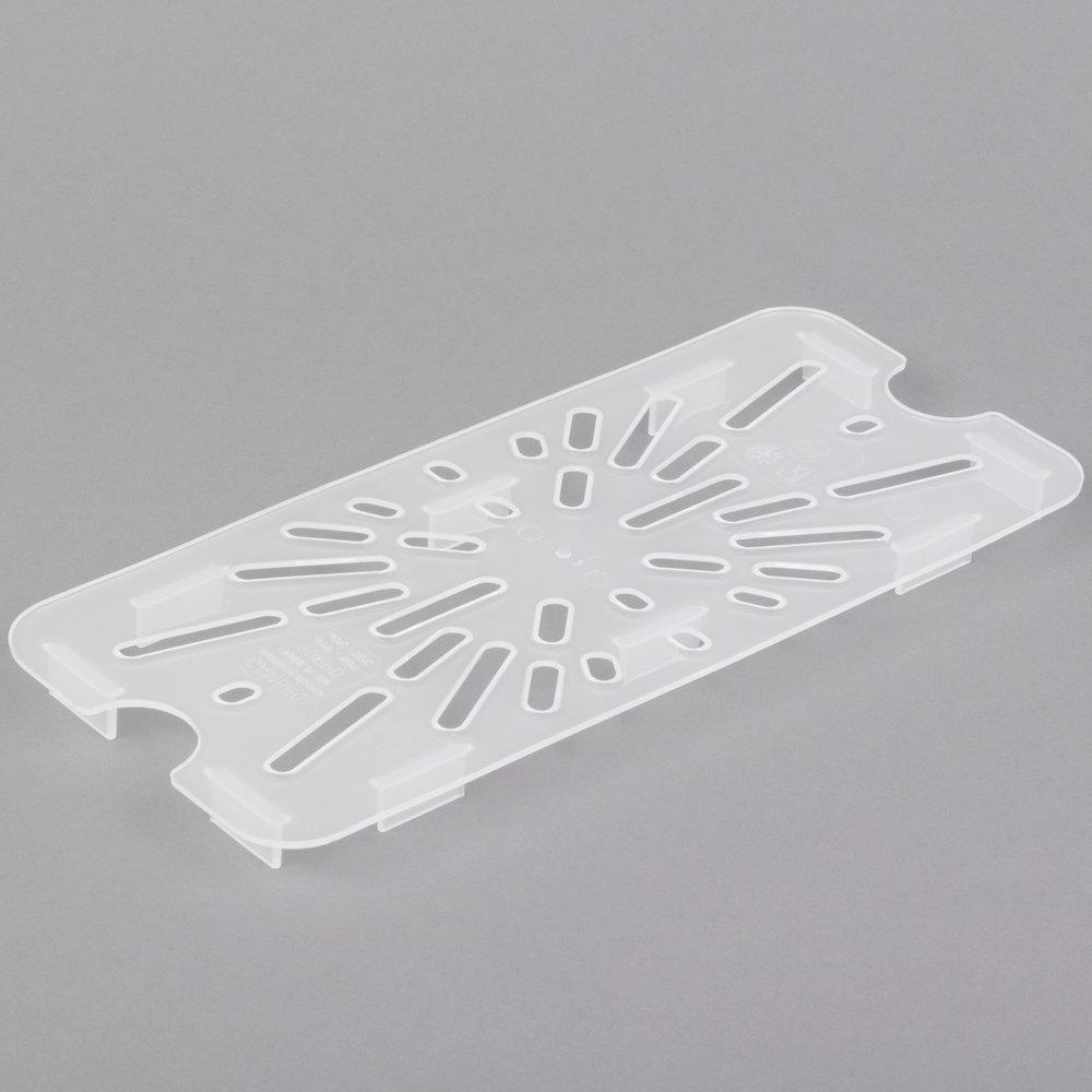 Cambro, GN 1/3 Polypropylene Lid and Drain Shelf , WHITE - Mabrook Hotel Supplies