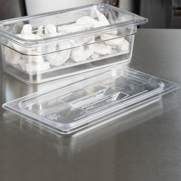 Cambro, GN 1/3 Polycarbonate Lid and Drain Shelf , CLEAR - Mabrook Hotel Supplies