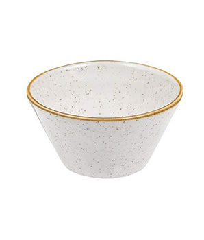 CHURCHILL STONECAST BARLE  ZEST SNACK BOWL - 12 OZ - Mabrook Hotel Supplies