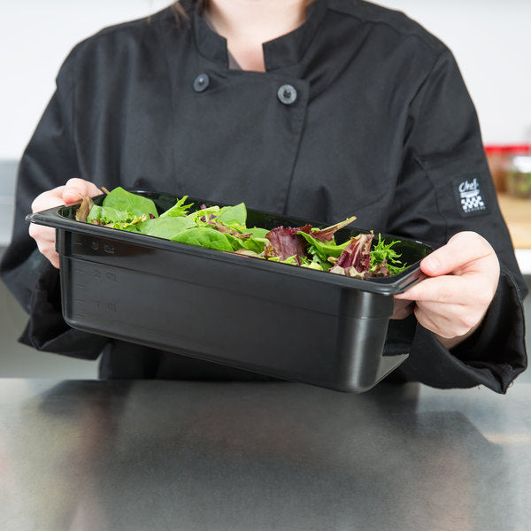 Cambro, GN 1/3 Polycarbonate food pan, BLACK - Mabrook Hotel Supplies