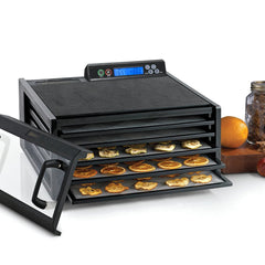 Excalibur 5-tray, Digital 48hr Timer, Black - Mabrook Hotel Supplies