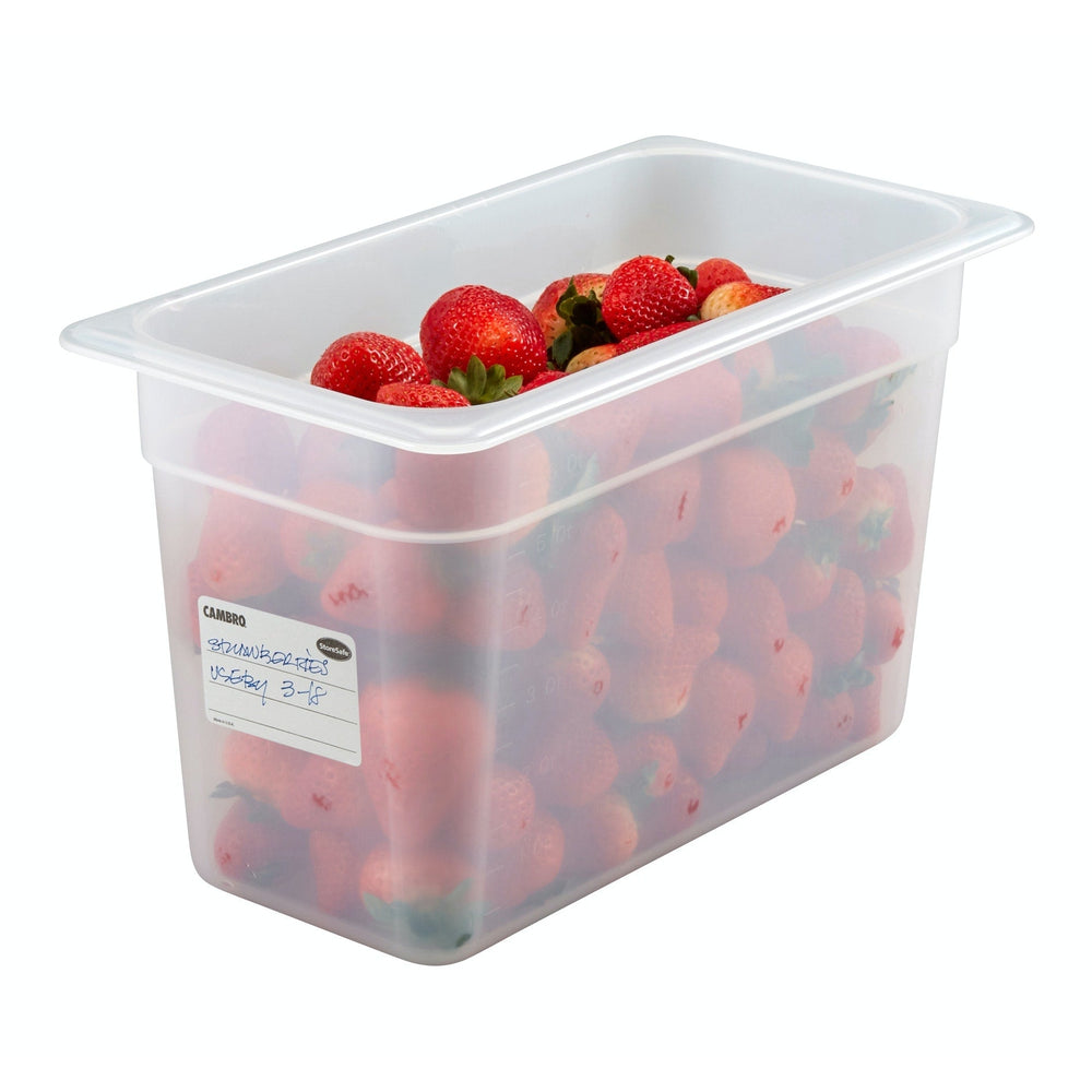 Cambro, GN 1/3 Polypropylene food pan, WHITE - Mabrook Hotel Supplies