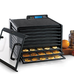 Excalibur 9-tray, Digital 48hr Timer, Black - Mabrook Hotel Supplies
