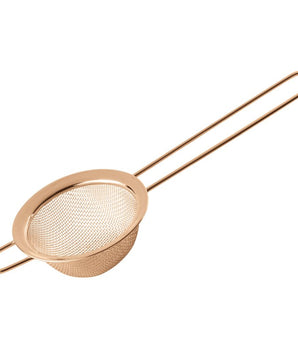 STRAINER Ø 8 CM  STAINLESS STEEL , COPPER - Mabrook Hotel Supplies