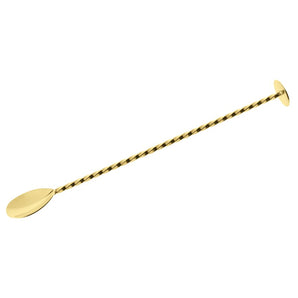 PADERNO COCKTAIL SPOON CM 27 -  GOLD - Mabrook Hotel Supplies