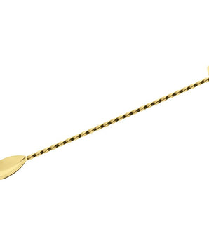 PADERNO COCKTAIL SPOON CM 27 -  GOLD - Mabrook Hotel Supplies