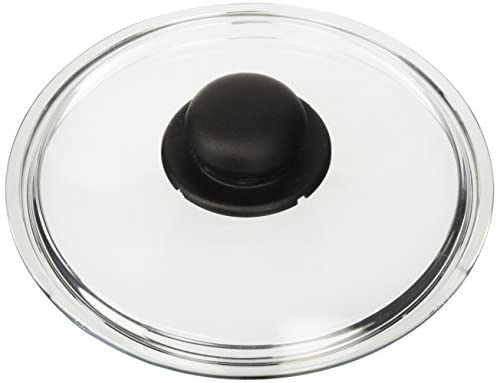 STEEL LID WITH BLACK KNOB - Mabrook Hotel Supplies