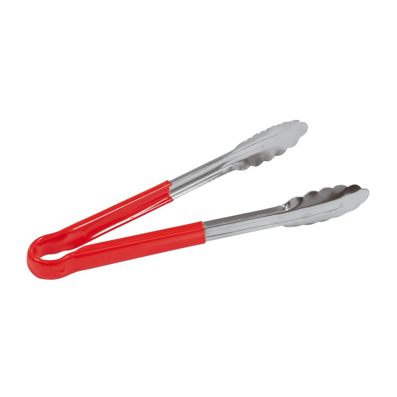 PADERNO HEAVY DUTY SERVING TONG- RED - Mabrook Hotel Supplies