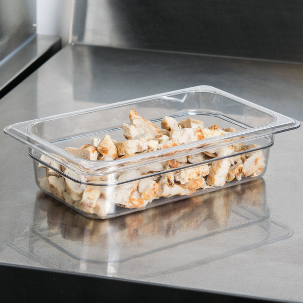 Cambro, GN 1/4 Polypcarbonate food pan, CLEAR - Mabrook Hotel Supplies