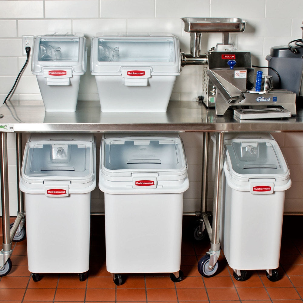 Rubbermaid ProSave Ingredient Bin - White 79 Ltr - Mabrook Hotel Supplies