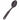 BLACK NYLON UTENSILS SOLID SPOON - Mabrook Hotel Supplies