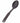 BLACK NYLON UTENSILS SOLID SPOON - Mabrook Hotel Supplies