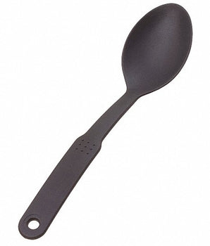 BLACK NYLON UTENSILS SOLID SPOON - Mabrook Hotel Supplies